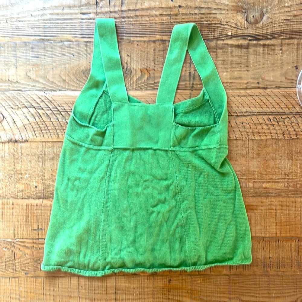 Green Tank top - Picture 2 of 2